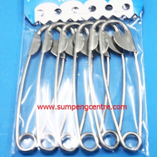 เข็มกลัดยักษ์ 1 (6 ชิ้น), Giant safety pins 1 (6 pieces)