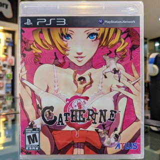 (ภาษาอังกฤษ) มือ1 Catherine แผ่นเกมPS3 แผ่นPS3 (เล่น2คนได้)