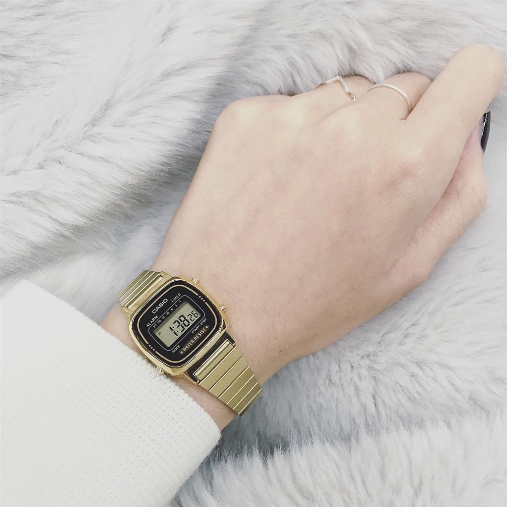 ของแท้ นาฬิกาข้อมือ Casio รุ่น LA670 (LA670WA / LA670WGA) ประกันศูนย์ CMG