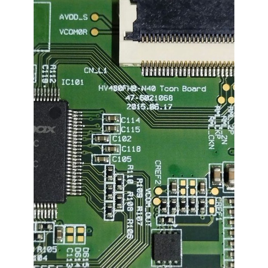 T-CON SAMSUNG ทีคอน ซัมซุง รุ่น UA48J5200AK พาร์ท HV480FHB-N40 ของแท้ถอด มือ2 #3
