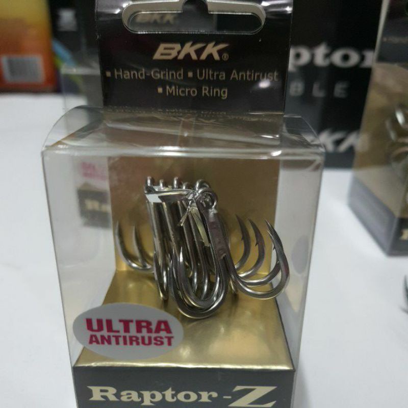 BKK RAPTOR-Z TREBLE HOOKS RAPTOR