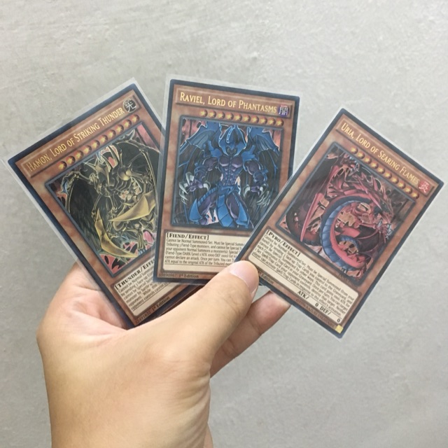 การ์ด Yugioh! The Three Phantom Demons - URIA, HAMON, RAVIEL (UR)