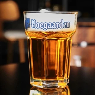 รุ่นขายดี แก้ว Hoegaarden แก้วเบียร์ ความใหญ่หนาพิเศษ ขนาด500/880ML พร้อมส่ง