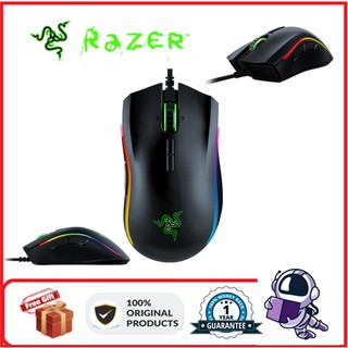 razer mamba elite 16000 dpi เมาส์เกมมิ่งมีสายพร้อม 5 g เซนเซอร์