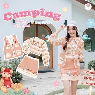 💎พร้อมส่ง💎Maria ชุดเซ็ท Camping Maria x Supapith collection