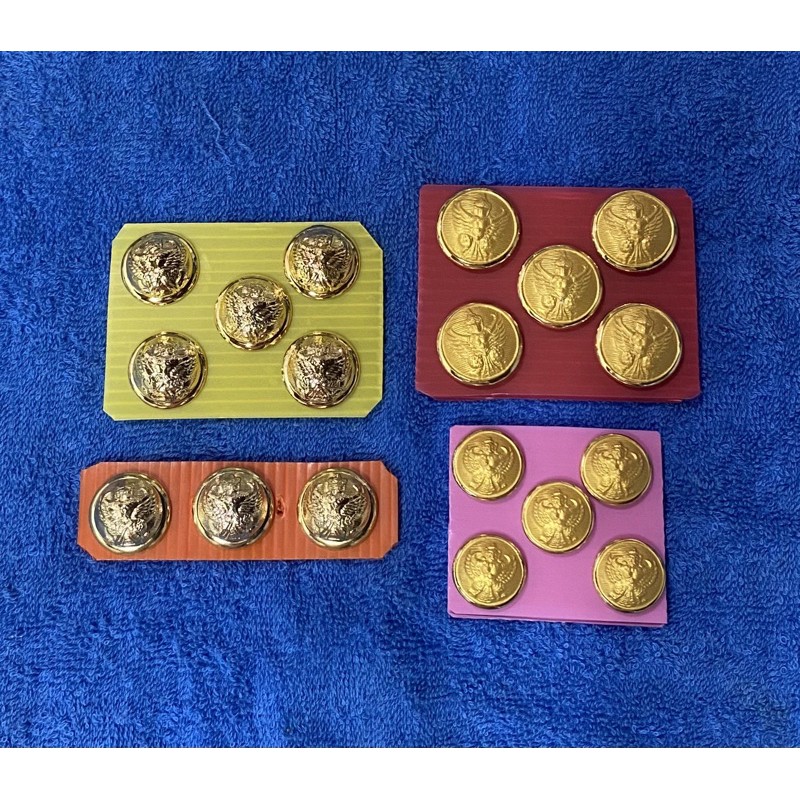 🧿กระดุมครุฑชุดขาว ชาย/หญิง🧿พร้อมส่ง