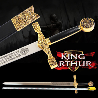 ดาบอัศวิน ดาบนักรบโรมัน วัสดุสแตนเลส Greek King arthur Samurai มีดดาบ ดาบซามูไร นินจา Excalibur Roman Warrior Sword