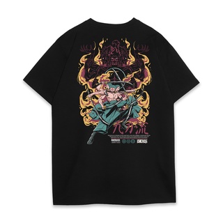 เสื้อยืดผ้าฝ้ายพิมพ์ลายDeathless T-Shirt | Zosword | Anime ONE PIECE SERIES