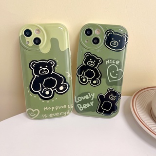 เคสโทรศัพท์ซิลิโคน TPU แบบนิ่ม ลายหมีน่ารัก สําหรับ Huawei P30 P40 NOVA 5T 7i 9 SE 8 9SE 7SE 7 4 P20 Mate 20 30 PRO Y9S Y9 Prime 2019