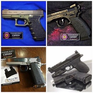 กันลื่นติดปืน Diamondgripp Kahr CW9 เนื้อยางหนึบๆ