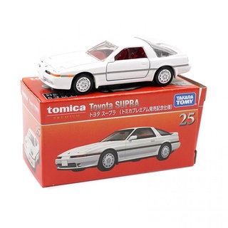 Tomica Premium 1/62 TOYOTA SUPRA WHITE NO.25 FIRST LIMITED EDITION DIECAST SCALE รุ่นรถ