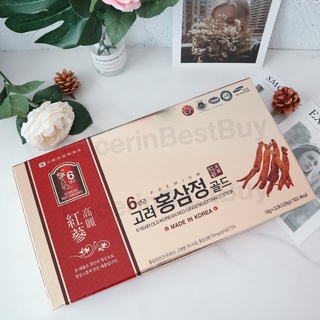 พร้อมส่ง!! โสมแดงเกาหลี 6 ปี สกัดเข้มข้น พร้อมดื่ม (Jungwonsam) 6 years old Korean Ginseng Extract 10gx32 นำเข้า หมดอายุ