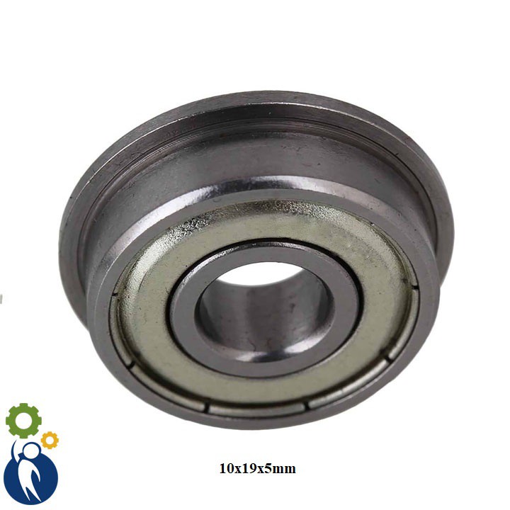 แบริ่งหน้าแปลนเพลา 10 มม. 10x19x5 มม. F6800ZZ