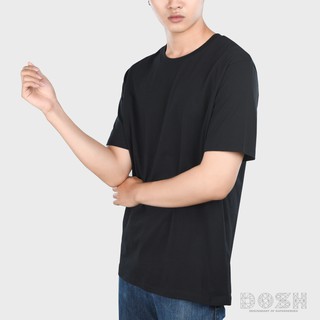 DOSH BASIC-T SHIRTSเสื้อยืด คอกลม แขนสั้น FUMT5001-BL