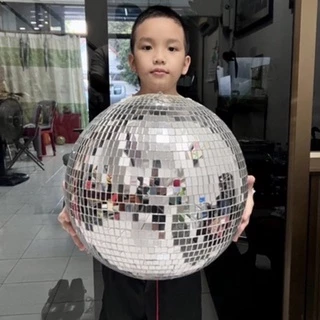 ใหญ่ยักษ์ ลูกกระจก โมบายลูกแก้ว ลูกเเก้วบอลห้อย โมบายคริสตัล แก้ฮวงจุ้ยสะท้อนสิ่งไม่ดี สลายพลังร้าย(พร้อมส่ง)