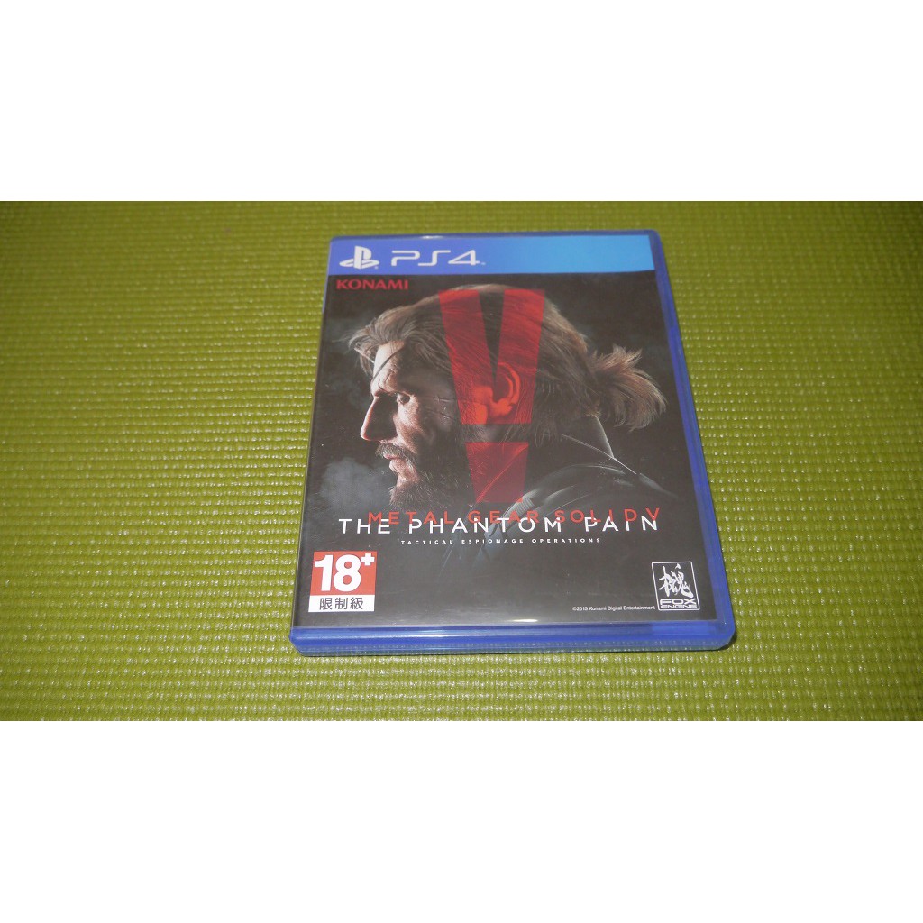 //มือสอง//แผ่นเกมส์ PS4 METAL GEAR SOLID V : THE PHANTOM PAIN