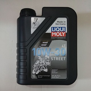 น้ำมันเครื่อง (LIQUI MOLY) 4T 10w-30 1L