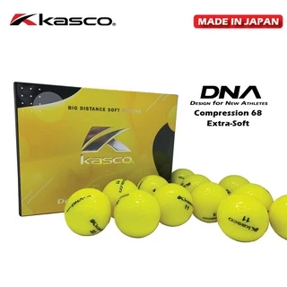 [ซื้อ 1 โหล แถมฟรี 1โหล] KASCO DNA Extra-Soft Ball ลูกกอล์ฟสำหรับผู้ชาย 2ชั้น นุ่ม [Buy 1dz Get 1dz Free]