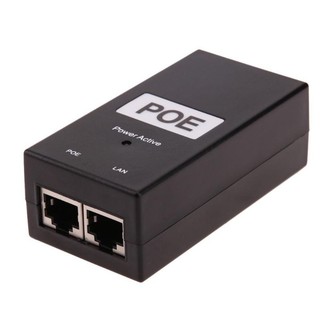 ราคาเดสก์ท็อป Poe 10/100Mbps แหล่งจ่ายไฟ 100 V-240 V 48V 1A แถมสาย Ac power