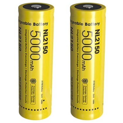 ถ่านชาร์จ Nitecore 21700 5000mAh 3.7V (NL2150) แพค 1 ก้อน ของแท้