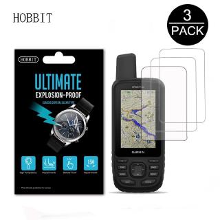 ฟิล์มกันรอยหน้าจอ LCD 3 ชิ้นสำหรับ Garmin gpsmap 66s 66st 66