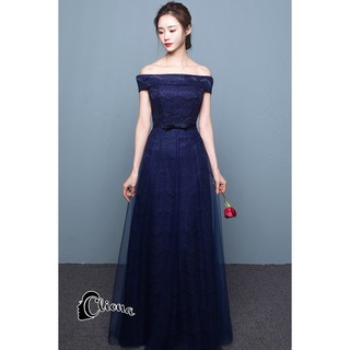 Navy Diamond Extra Luxury Dress