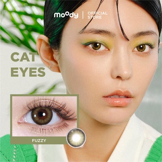 คอนแทคเลนส์สีประจําวัน Fuzzy (0.00 และ -1 ถึง -8) - Cat Eyes (กล่อง/10 คู่)