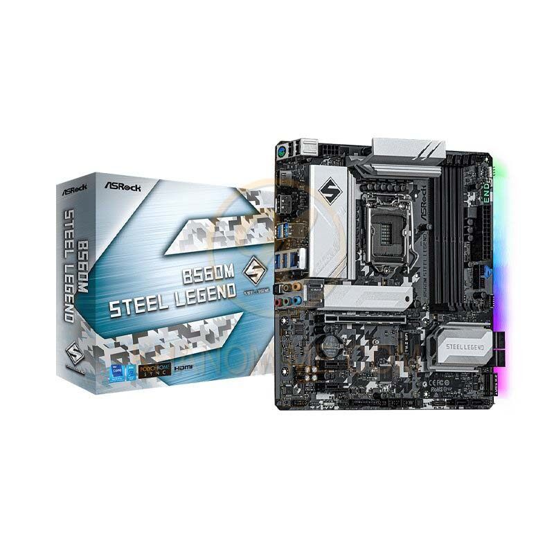 MAINBOARD (1200) ASROCK B560M STEEL LEGEND