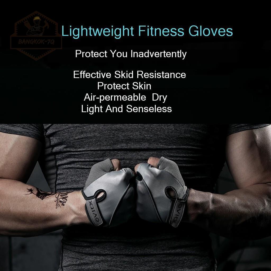 ▨❦xiaomi xqiao ถุงมือออกกําลังกายกันลื่นน้ําหนักเบา