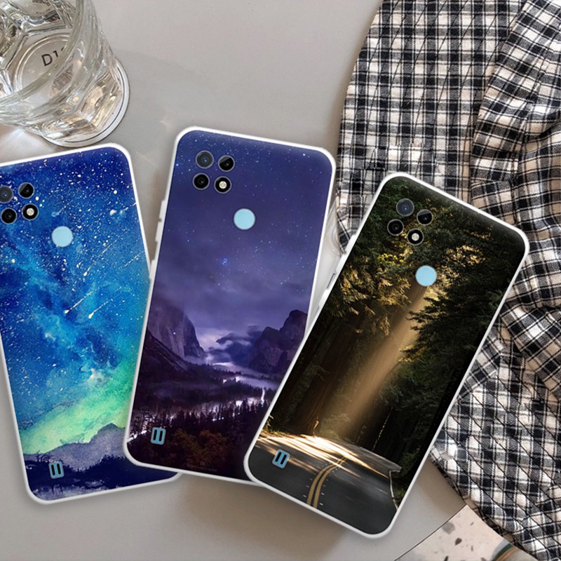 Realme C25Y C21Y เคส Realme C25Y C21Y เคสโทรศัพท์ซิลิโคน
