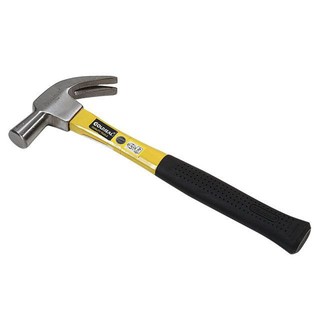 ค้อนหงอน ด้ามไฟเบอร์ GOLD ZEAL 27 มม. สีเหลือง-ดำ 27MM FIBERGLASS GOLD ZEAL NAIL HAMMER