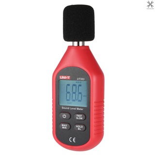 [toolhelper] เครื่องวัดระดับเสียงดิจิทัล UNI-T UT353 หน้าจอ LCD ขนาดเล็ก 30-130