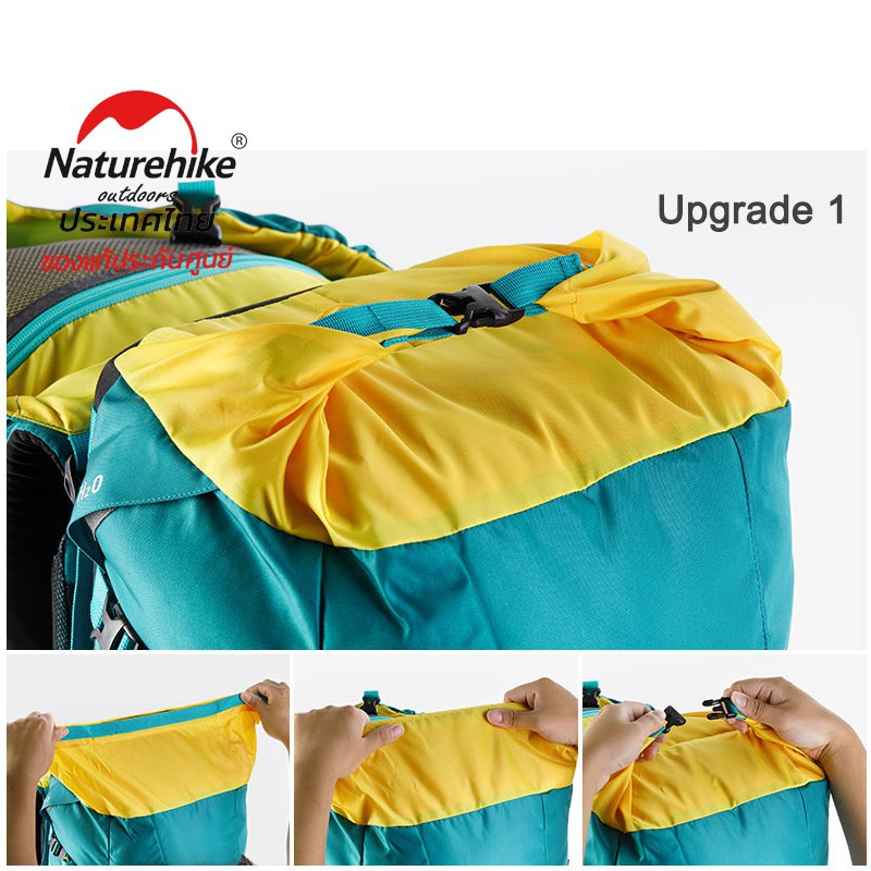 กระเป๋า เดินป่า 45 ลิตร Naturehike Backpack 45L ของแท้ประกันศูนย์ไทย NH18Y045-Q