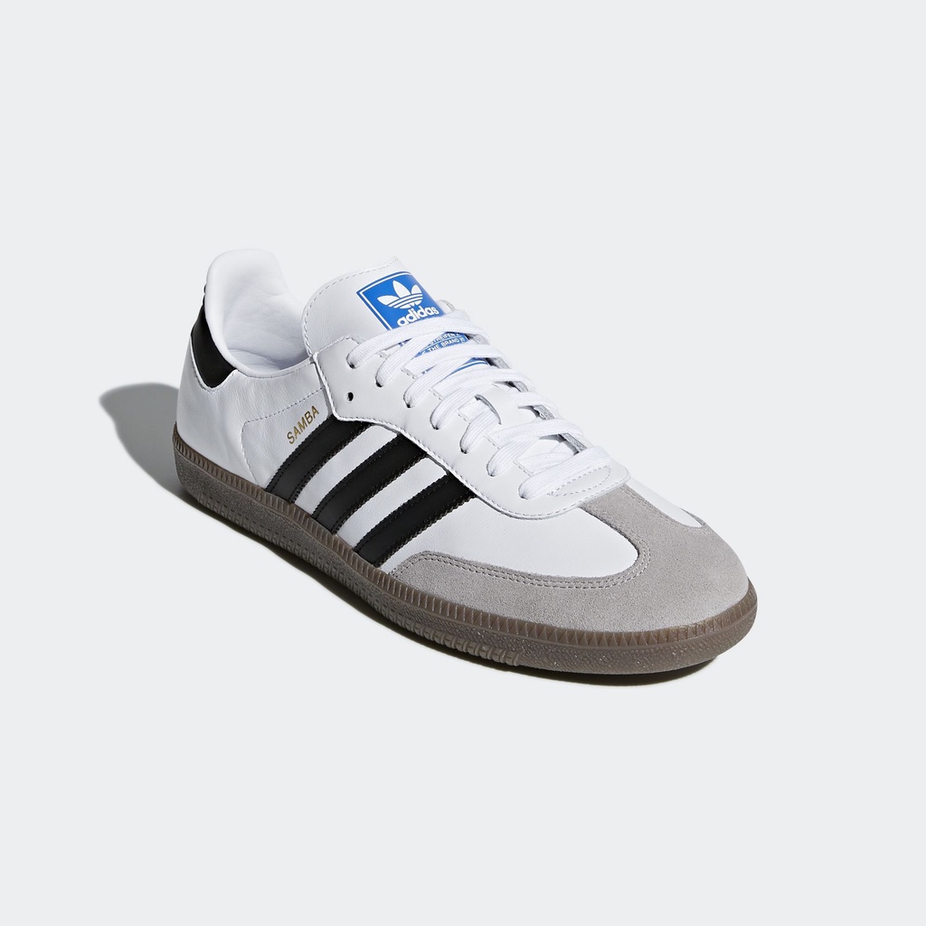 【พร้อมส่ง】AD Originals Samba OG รองเท้าผ้าใบ สีขาว สําหรับผู้ชาย ผู้หญิง B75806
