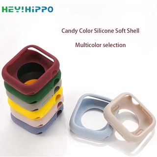 เคสนิ่ม สีแคนดี้ สําหรับ Smart Watch Series 8 7 6 SE 5 4 3 i…