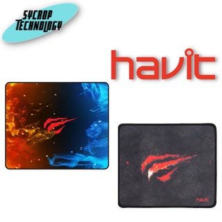 แผ่นลองเมาส์ HAVIT MP846 Gaming Mouse Pad (Red Blue/Black)