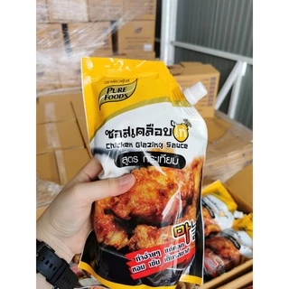ซอสเคลือบไก่ สูตรกระเทียม 1000 กรัม มีฮาลาล บอนชอน ไก่ทอดเกาหลี ซอสกาลิค ซอสทาไก่
