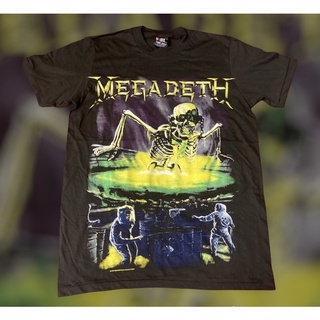 เสื้อ Ovp MEGADETH สไตล์ปี90s