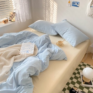 Cutie 2tone Bedset - ชุดผ้าปูที่นอนทูโทนคอตตอน100%