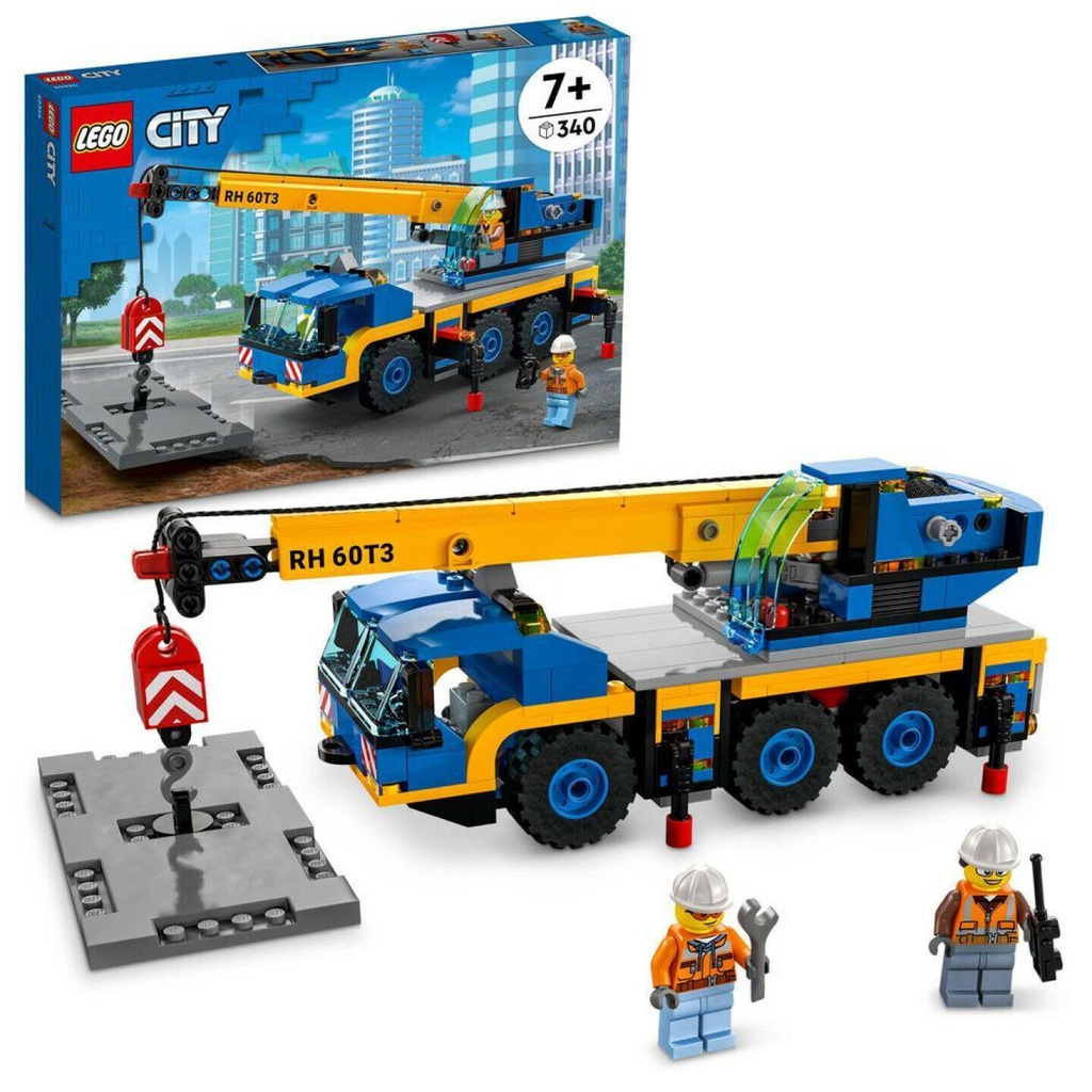 LEGO Mobile Crane CITY (60324) ชุดอาคาร 340 ชิ้น