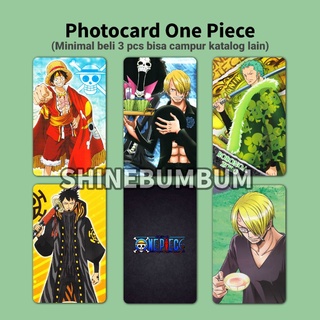 โฟโต้การ์ด อนิเมะ One Piece (2 ด้าน)