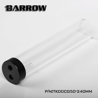 Barrow Water Tank for DDC Pump Cover 240MM Transparent body (แทงค์ปั๊ม DDC 240mm จัดส่งในไทย รับประกัน 1ปี)