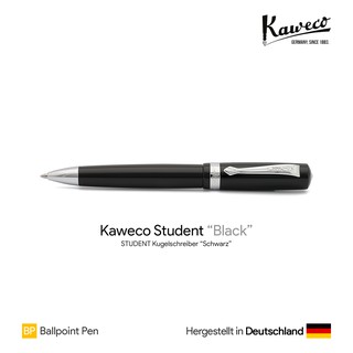 Kaweco Student "Black" Ballpoint Pen - ปากกาลูกลื่นคาเวโก้สติวเด้น รุ่นสีดำ