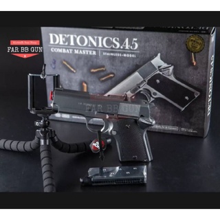 ของเล่น Tokyo Marui Detonics 45 สีเงิน ระบบกรีนแก๊ส