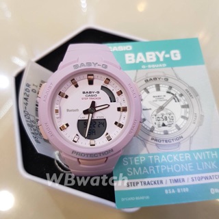 นาฬิกาคาสิโอ Baby-G รุ่น BSA-B100-4A2 ของแท้ รับประกัน 1 ปี WBwatch