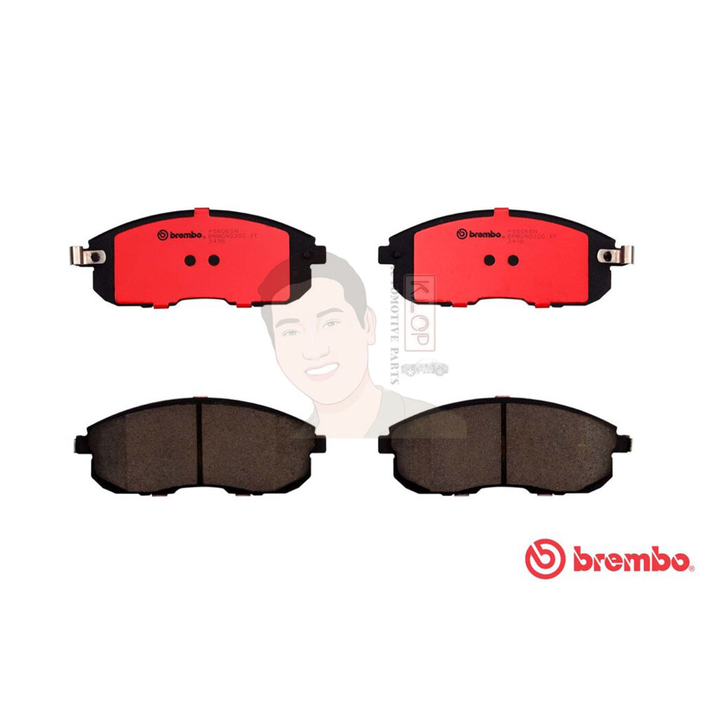 P56 065N ผ้าเบรก F (แท้ BREMBO รุ่น Ceramic) NISSAN เทียน่า New Teana J32 VQ 2.0 2.5 V6 ปี2008-2013 