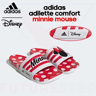 [adidas x Disney] รองเท้าแตะหญิง adidas Adilette Comfort Minnie Mouse