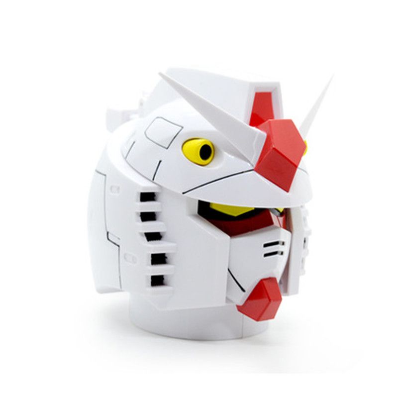 Hot sale Gundam Cup ถ้วยสแตนเลส Mobile Suit Cup with Lid Handle Children Cup Anime Cartoon Gundam Cup
