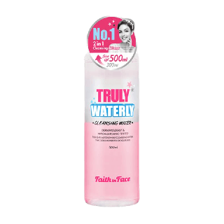 FAITH IN FACE Truly Waterly Cleansing Water ที่เช็ดเครื่องสำอาง 500ml