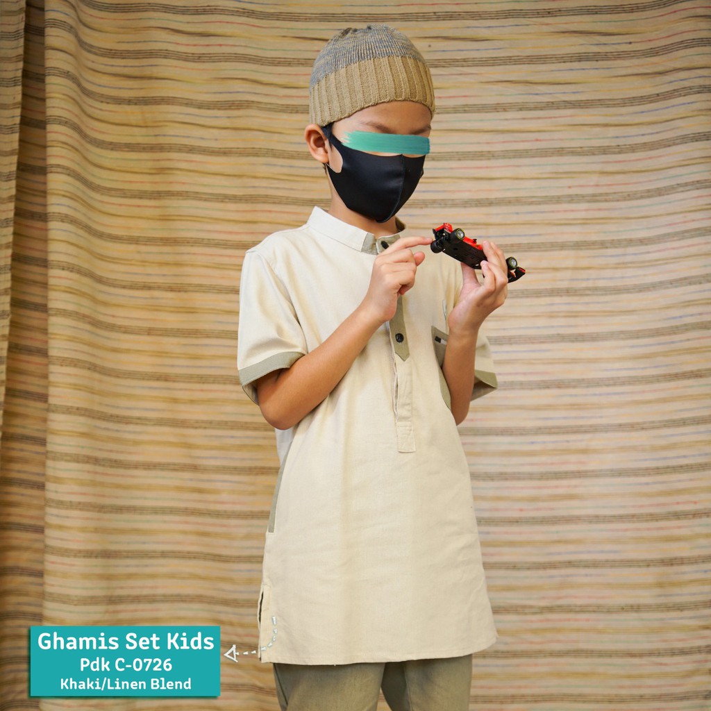 Ghamis Pdk & Sirwal Slim Kids Samase C072 1 ชุด